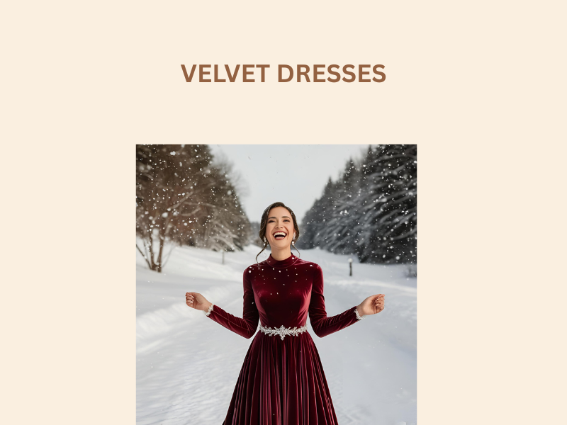 TOP MATERIAL FOR WINTER WOMEN DRESS