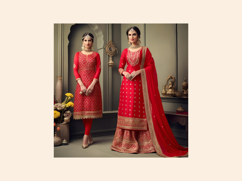 KARVA CHAUTH DRESS