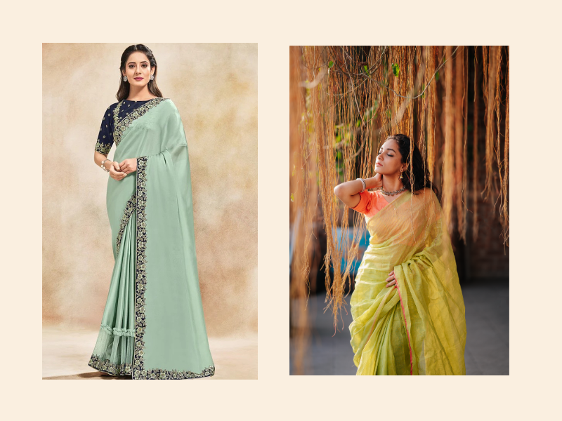 ORGANZA SAREE