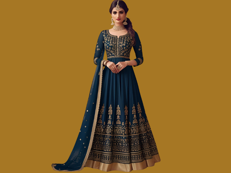 Anarkali suits for wedding outfits for bride
