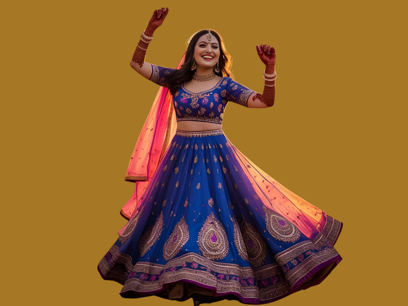 Pinnacle Mehndi Outfit styles for Brides