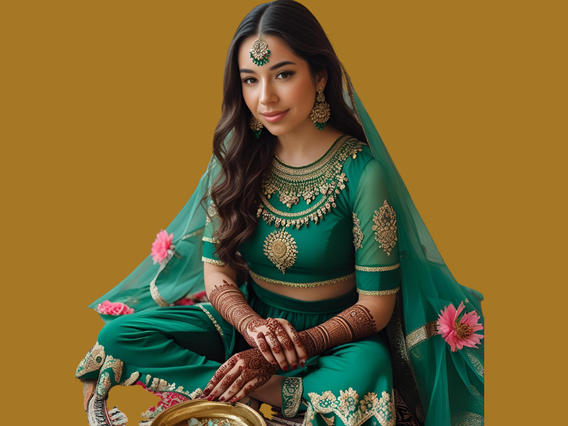 Sharara or Gharara sets: vintage international Glamour