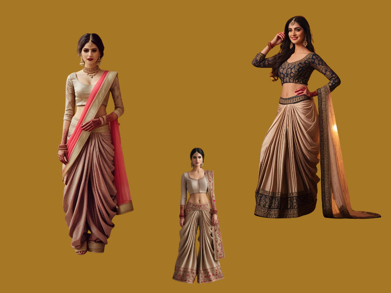 Dhoti Pants with Crop Tops Mehndi outfits For Bridesmaids likes